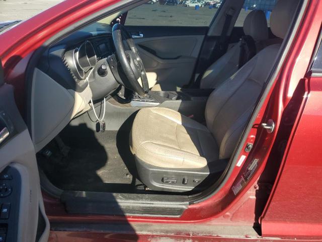 5XXGN4A78FG366377 - 2015 KIA OPTIMA EX RED photo 7