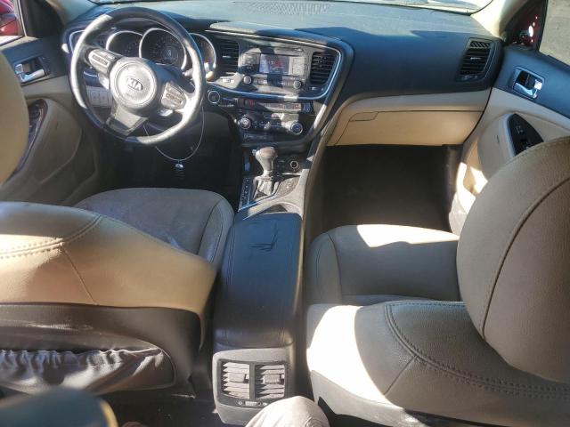 5XXGN4A78FG366377 - 2015 KIA OPTIMA EX RED photo 8