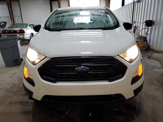 MAJ6S3FL8LC353862 - 2020 FORD ECOSPORT S თეთრი ფოტო 5