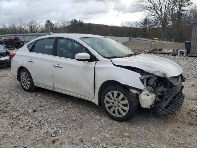 3N1AB7AP2HY403016 - 2017 NISSAN SENTRA S WHITE photo 4