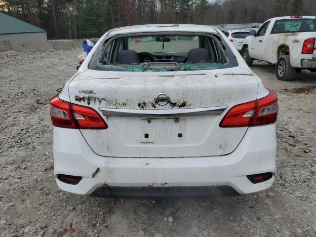 3N1AB7AP2HY403016 - 2017 NISSAN SENTRA S WHITE photo 6