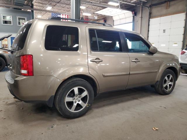 5FNYF4H57BB104630 - 2011 HONDA PILOT EXL TAN photo 3