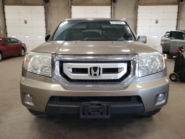 5FNYF4H57BB104630 - 2011 HONDA PILOT EXL TAN photo 5