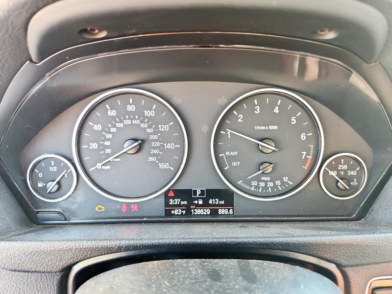 WBA3C3G53FNS73157 - 2015 BMW 320 I XDRIVE WHITE photo 9