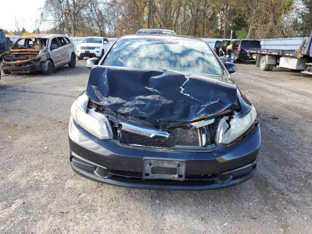2HGFB2F95CH118178 - 2012 HONDA CIVIC EXL BLACK photo 5