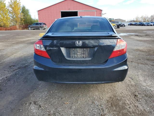 2HGFB2F95CH118178 - 2012 HONDA CIVIC EXL BLACK photo 6
