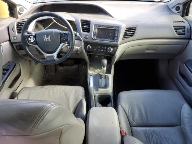 2HGFB2F95CH118178 - 2012 HONDA CIVIC EXL BLACK photo 8