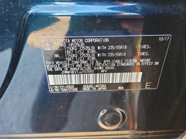 JTMNFREV1JJ157593 - 2018 TOYOTA RAV4 SE BLUE photo 13