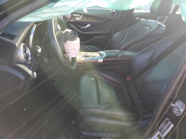 55SWF4KB0HU202864 - 2017 MERCEDES-BENZ C 300 4MATIC BLACK photo 7