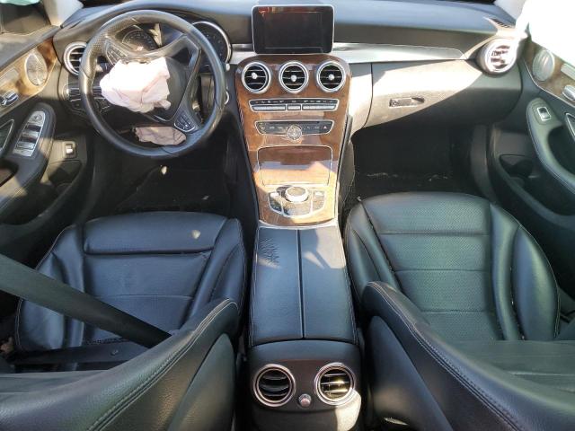 55SWF4KB0HU202864 - 2017 MERCEDES-BENZ C 300 4MATIC BLACK photo 8