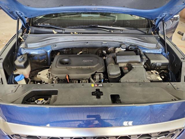 5NMS3CAD7LH298196 - 2020 HYUNDAI SANTA FE SEL BLUE photo 12