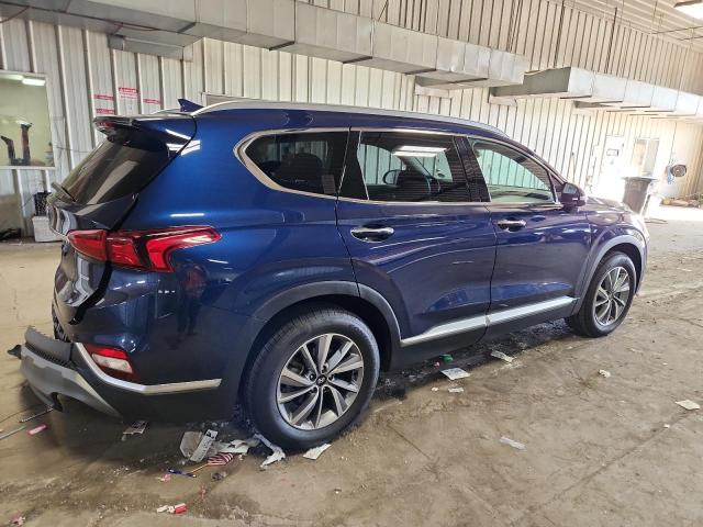5NMS3CAD7LH298196 - 2020 HYUNDAI SANTA FE SEL BLUE photo 3