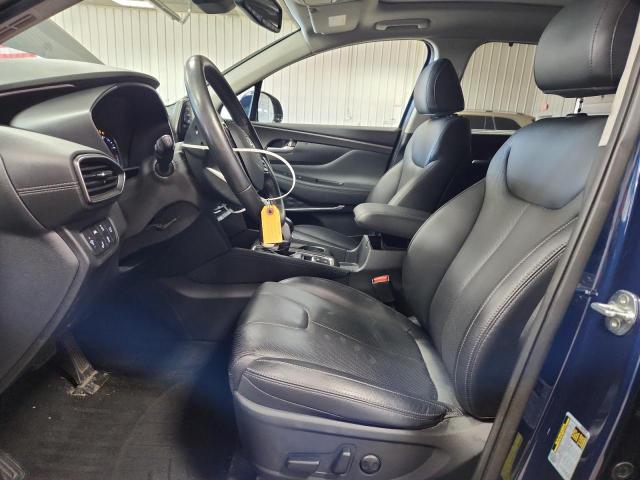 5NMS3CAD7LH298196 - 2020 HYUNDAI SANTA FE SEL BLUE photo 7