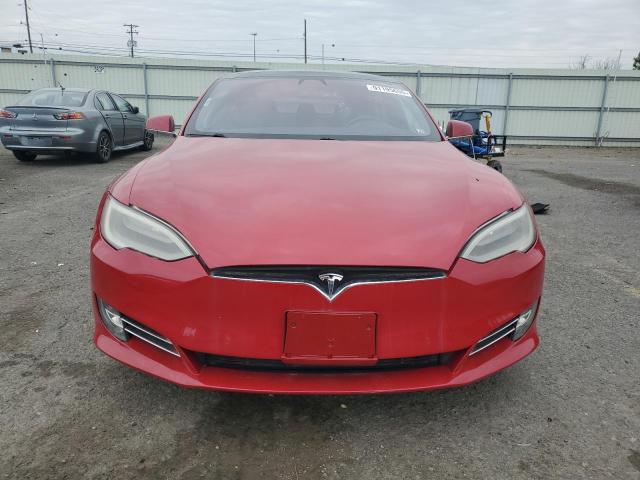 5YJSA1E26HF189448 - 2017 TESLA MODEL S Կարմիր լուսանկար 5