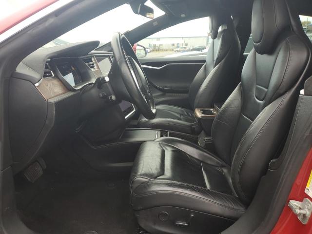 5YJSA1E26HF189448 - 2017 TESLA MODEL S Կարմիր լուսանկար 7