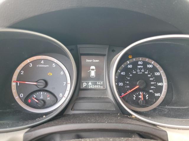 5XYZU3LB1GG368427 - 2016 HYUNDAI SANTA FE S BLACK photo 9