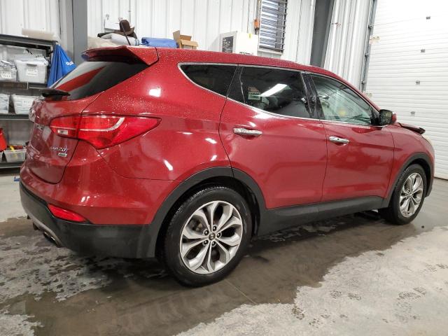 5XYZUDLA8DG006216 - 2013 HYUNDAI SANTA FE S RED photo 3