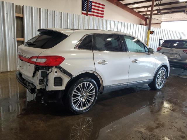 2LMTJ8LRXGBL21765 - 2016 LINCOLN MKX RESERVE თეთრი ფოტო 3