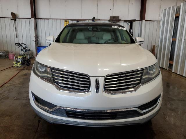 2LMTJ8LRXGBL21765 - 2016 LINCOLN MKX RESERVE თეთრი ფოტო 5