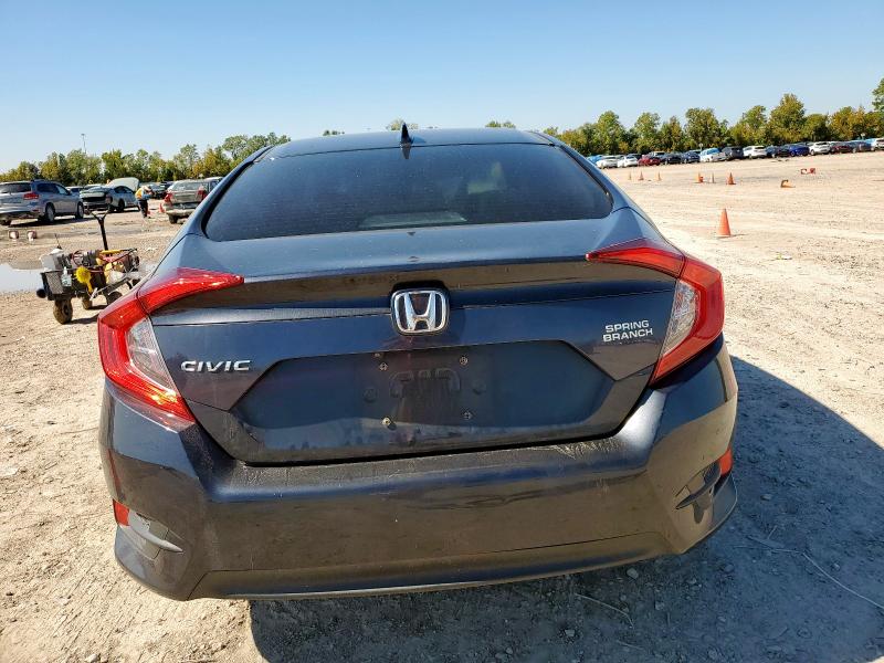 2HGFC2F72JH582800 - 2018 HONDA CIVIC EX GRAY photo 6