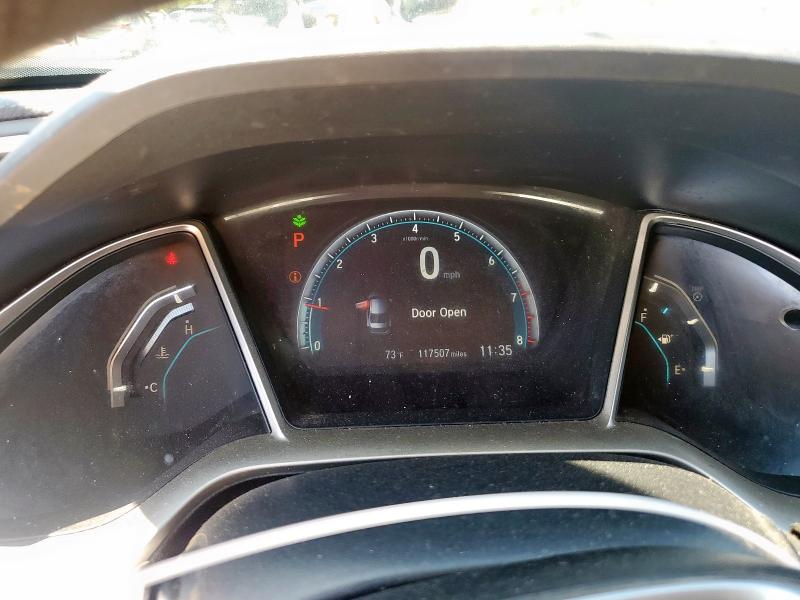 2HGFC2F72JH582800 - 2018 HONDA CIVIC EX GRAY photo 9