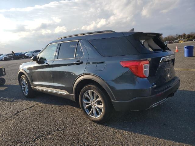 1FMSK8DH3PGA51524 - 2023 FORD EXPLORER XLT GRAY photo 2