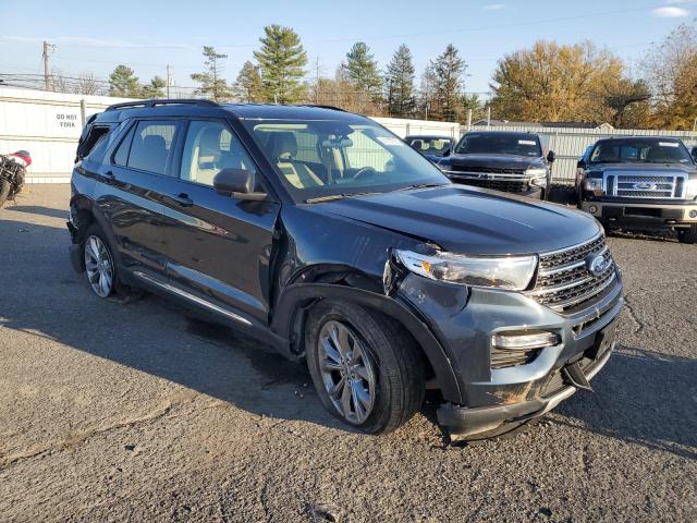 1FMSK8DH3PGA51524 - 2023 FORD EXPLORER XLT GRAY photo 4