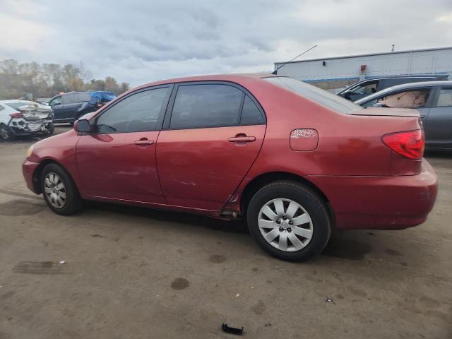 1NXBR38E54Z338018 - 2004 TOYOTA COROLLA CE RED photo 2