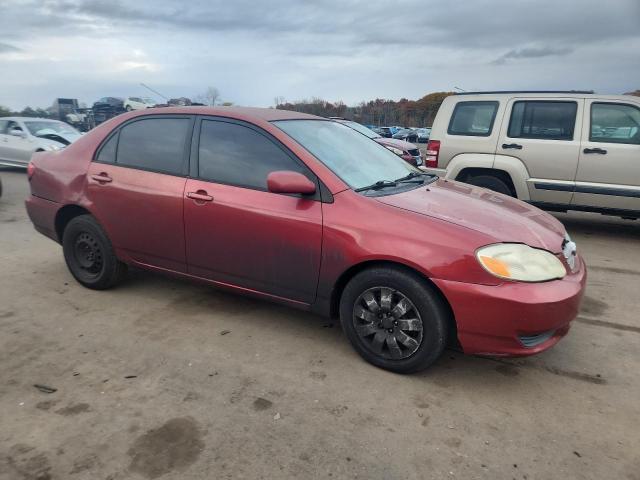 1NXBR38E54Z338018 - 2004 TOYOTA COROLLA CE RED photo 4