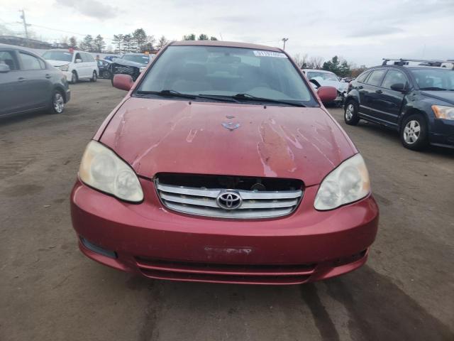 1NXBR38E54Z338018 - 2004 TOYOTA COROLLA CE RED photo 5