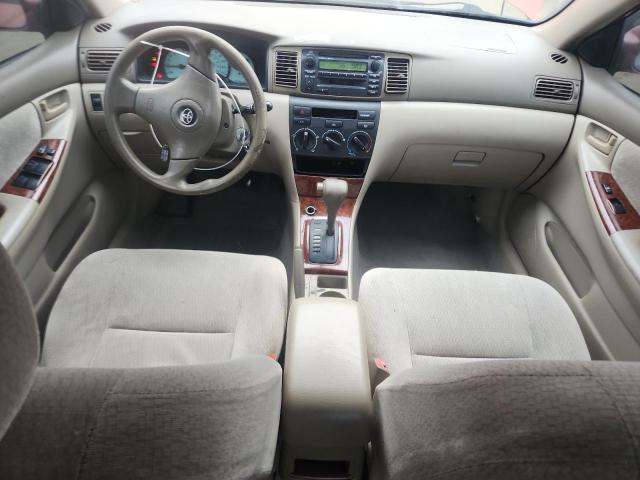 1NXBR38E54Z338018 - 2004 TOYOTA COROLLA CE RED photo 8