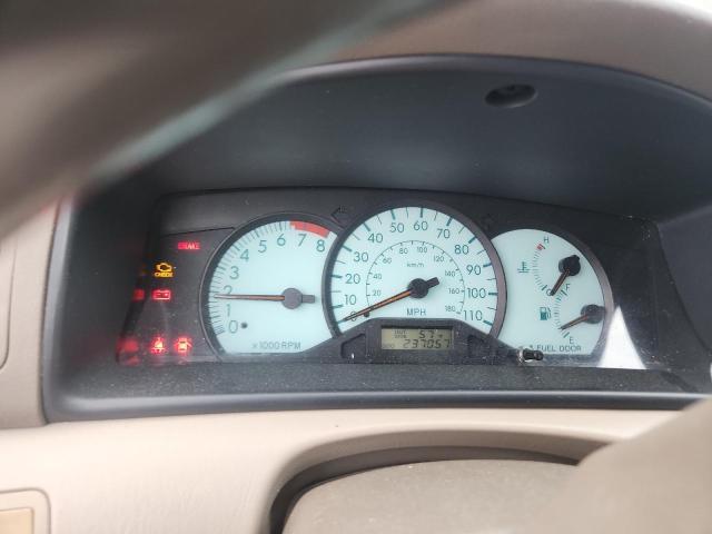 1NXBR38E54Z338018 - 2004 TOYOTA COROLLA CE RED photo 9