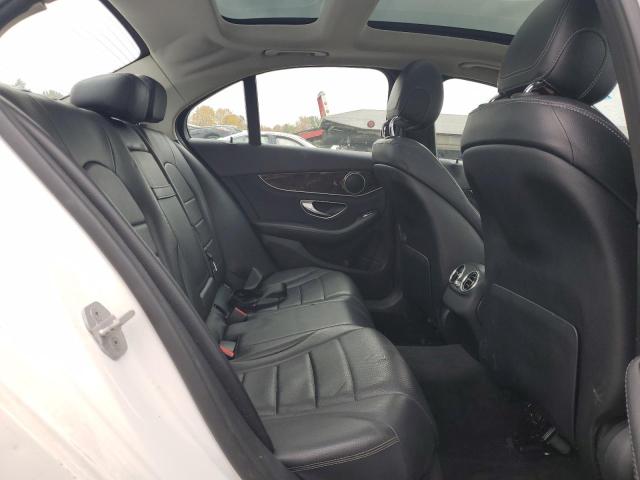 55SWF4KB3GU108010 - 2016 MERCEDES-BENZ C 300 4MATIC WHITE photo 10
