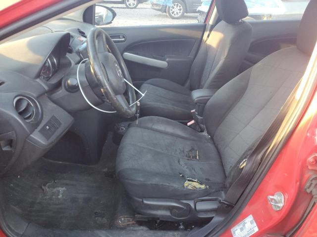 JM1DE1KY3D0154607 - 2013 MAZDA MAZDA2 红色 照片 7