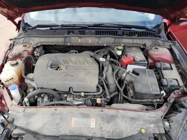 3FA6P0HD9JR153609 - 2018 FORD FUSION SE Qırmızı foto 11