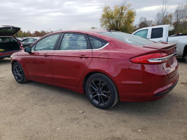 3FA6P0HD9JR153609 - 2018 FORD FUSION SE Qırmızı foto 2