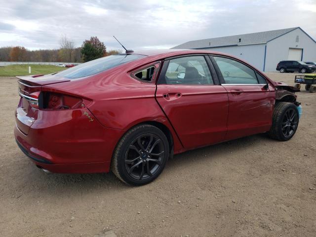 3FA6P0HD9JR153609 - 2018 FORD FUSION SE Qırmızı foto 3