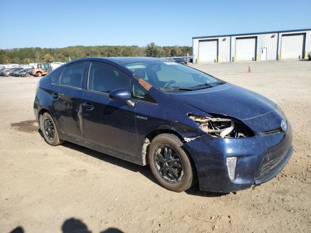 JTDKN3DU8F0442591 - 2015 TOYOTA PRIUS BLUE photo 4