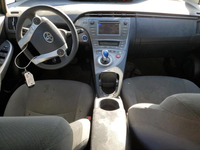 JTDKN3DU8F0442591 - 2015 TOYOTA PRIUS BLUE photo 8