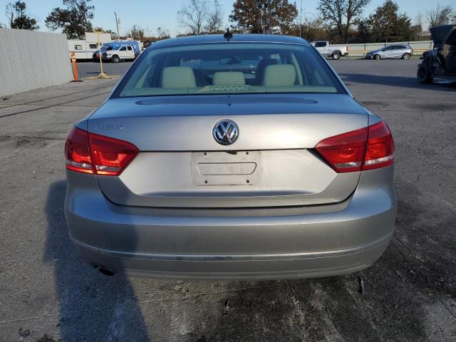 1VWCN7A39CC032042 - 2012 VOLKSWAGEN PASSAT SEL GRAY photo 6
