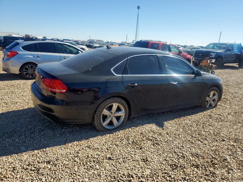 1VWBP7A30CC102145 - 2012 VOLKSWAGEN PASSAT SE Schwarz Foto 3