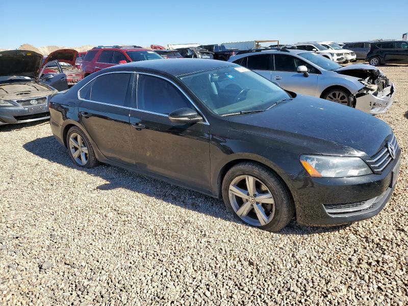 1VWBP7A30CC102145 - 2012 VOLKSWAGEN PASSAT SE Schwarz Foto 4