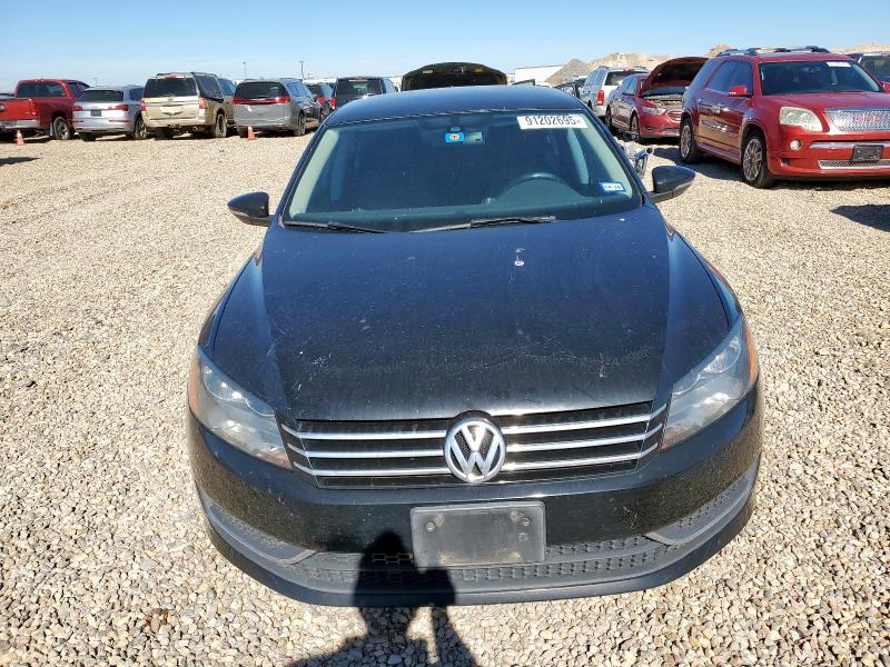 1VWBP7A30CC102145 - 2012 VOLKSWAGEN PASSAT SE Schwarz Foto 5