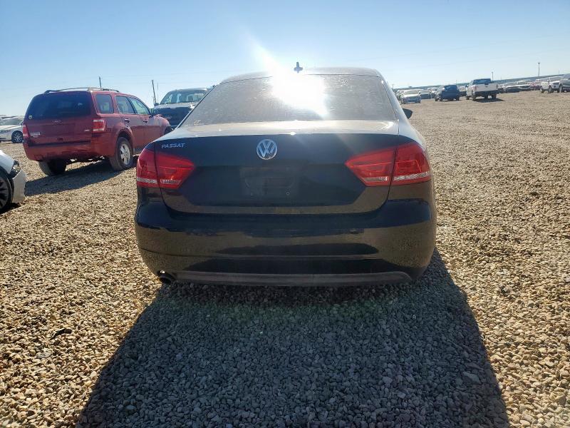 1VWBP7A30CC102145 - 2012 VOLKSWAGEN PASSAT SE Schwarz Foto 6