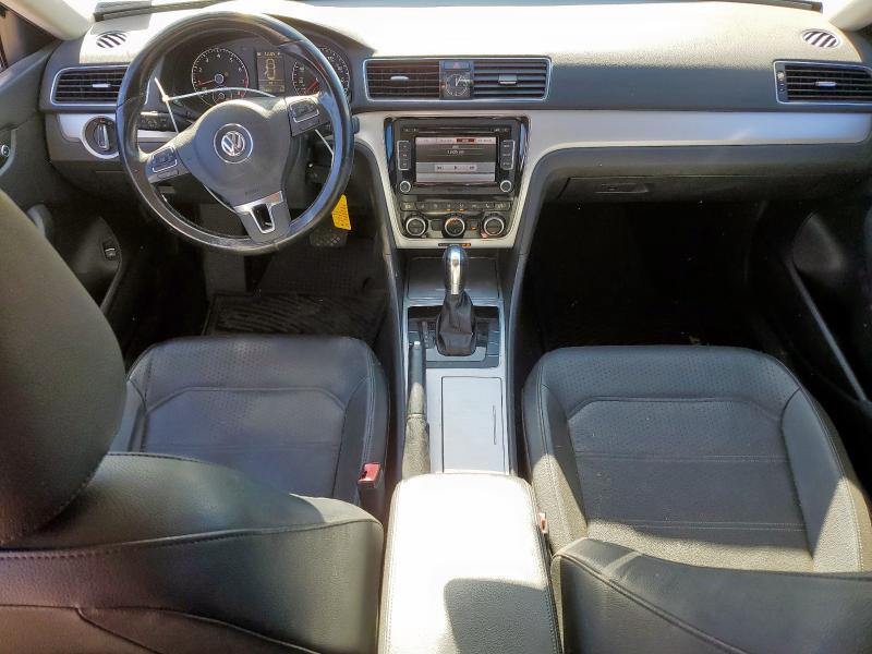 1VWBP7A30CC102145 - 2012 VOLKSWAGEN PASSAT SE Schwarz Foto 8