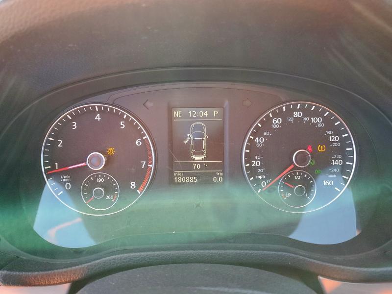 1VWBP7A30CC102145 - 2012 VOLKSWAGEN PASSAT SE Schwarz Foto 9