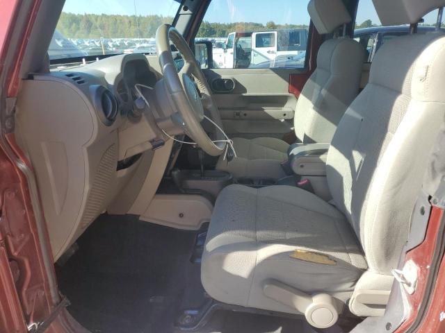 1J4FA54197L205018 - 2007 JEEP WRANGLER SAHARA BURGUNDY photo 7