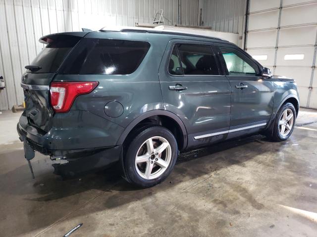 1FM5K8D81GGB08624 - 2016 FORD EXPLORER XLT GREEN photo 3