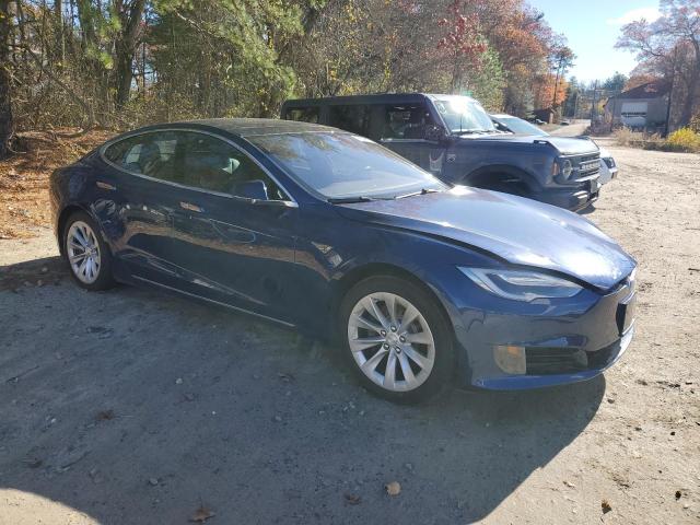 5YJSA1E11GF156217 - 2016 TESLA MODEL S BLUE photo 4