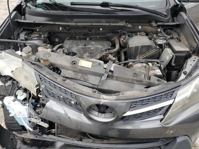 JTMBFREV1DD005495 - 2013 TOYOTA RAV4 LE GRAY photo 12